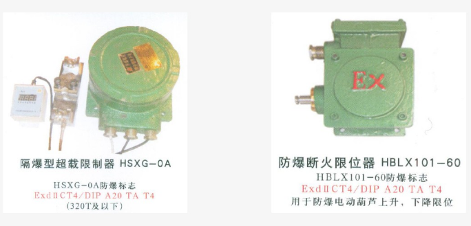 防爆電動葫蘆超載限制器